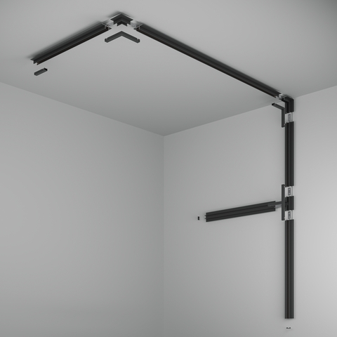 Низковольтный встраиваемый шинопровод Maytoni Basity TRX172-123B 3м