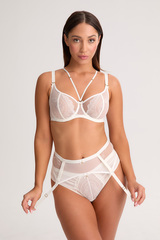 Пояс для чулок Meringue Cream Galter Belt Ecru