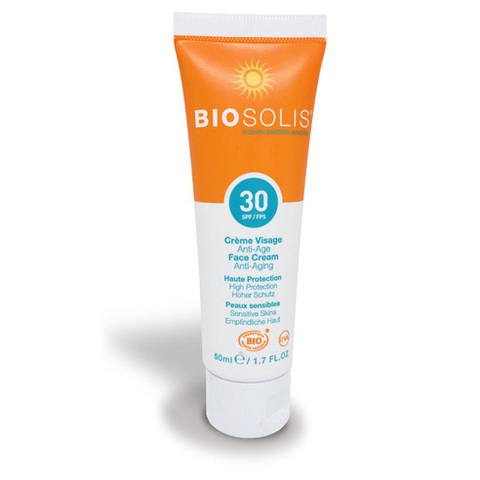 BIOSOLIS Крем солнцезащитный для лица SPF30.,  50 мл