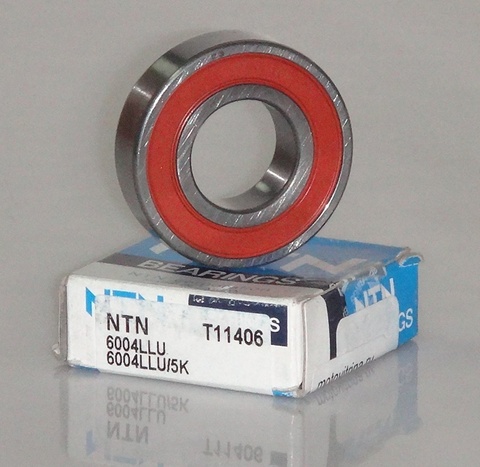 Подшипник NTN 6004LLU/5K в катки для снегоходов(аналог 6004DDU)