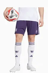 Шорты adidas Manchester United 25/26 Away - фиолетовый