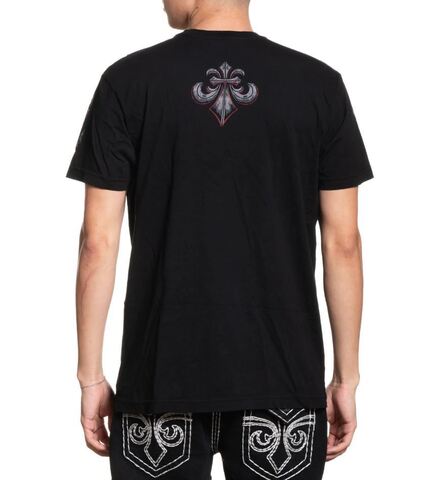 Affliction | Футболка мужская Crimson Wasteland Tee A27304 сзади