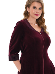 4074 Халат на молнии