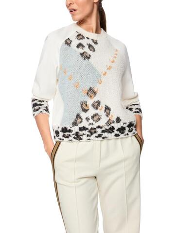 Marc Cain Sports Джемпер в сочетании узоров с альпакой и шерстью. Эко-линейка ReThink Together