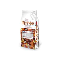 Сухой корм для взрослых собак всех пород с ягненком, рисом и картофелем Monge Dog PFB Specialty Monoprotein 25/16 15кг