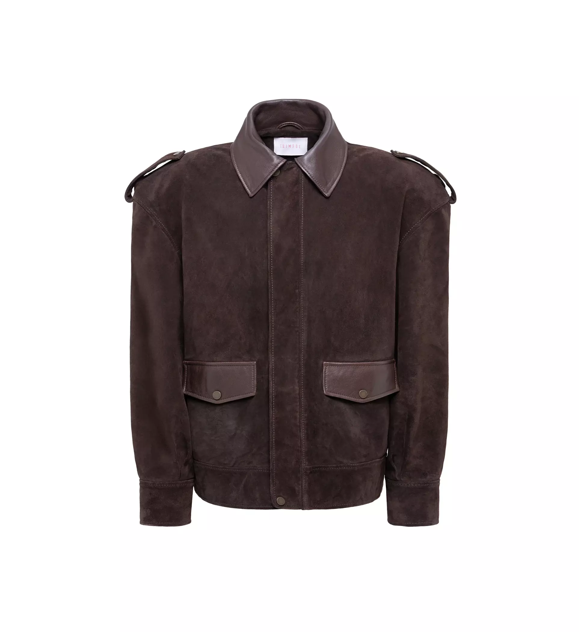 Куртка из замши BROWN SUEDE, Коричневый