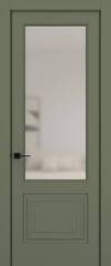 Дверь 02V ELEGANT Матовый Оливковый