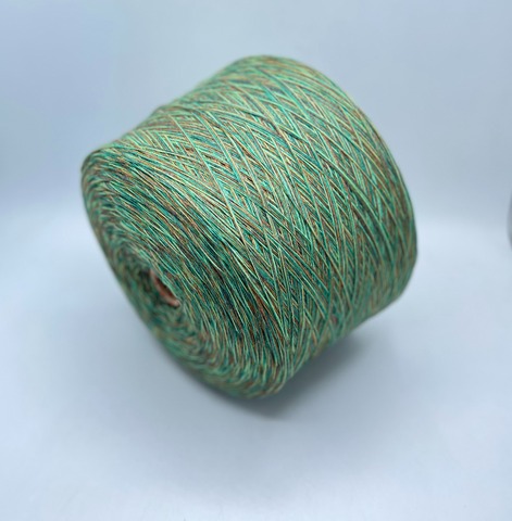 Авторская смотка, Supergeelong, 375м/100гр, 100%меринос, цвет-Весенние луга, арт.37255