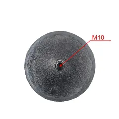 Подушка-опора DDE для виброплиты VP160-HK (d190х43мм) (крепления ручки) (виброопора) (3006400)