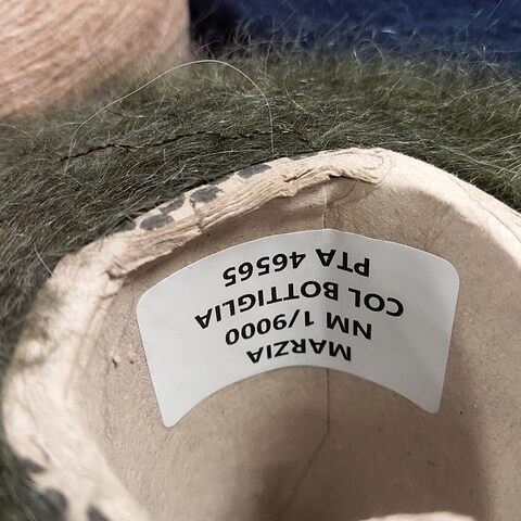 Кидмохер на полиамиде PURA LANA ITALIA / MARZIA 900 зеленый бутылочный