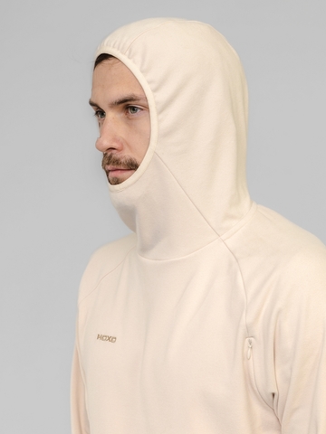 Кофта-ниндзя (с капюшоном), мужская, цвет "Мягкая нуга"