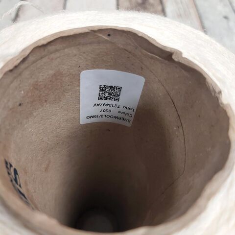 Шерсть органическая SESIA SHERWOOL 3/15 белый натуральный