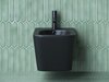 Ceramica Nova Metric CN3008MB Подвесное биде, цвет: чёрный