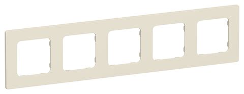 FLITE Рамка 5-мест. РУ-5-К-ФлСл сл IEK