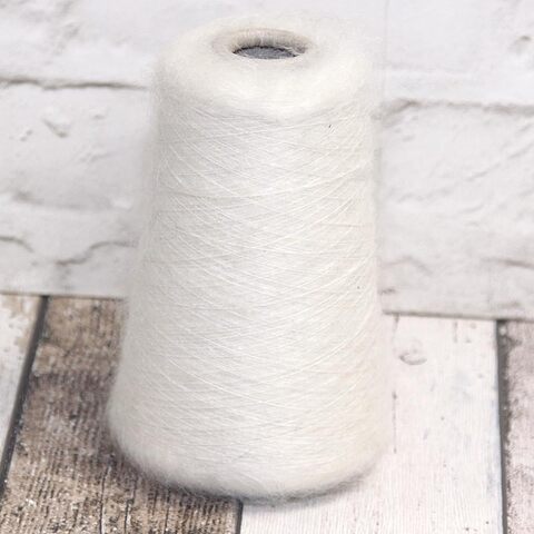 Кид мохер MISTER JOE CANTERBURY 1000 белый натуральный