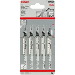 Пильное полотно по дереву T 101 D BOSCH 2608630032