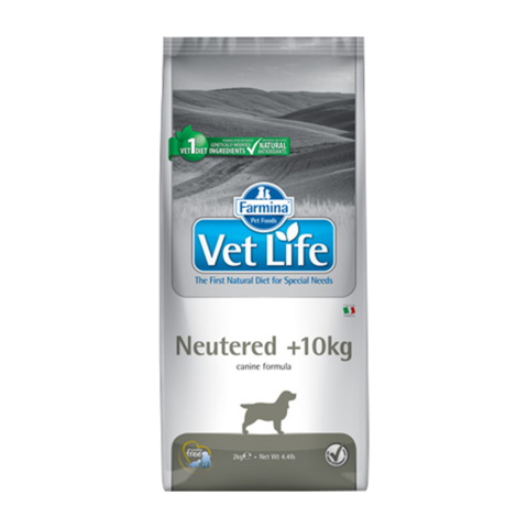 Farmina Vet Life Dog Neutered Лечебный сухой корм для кастрированных или стерилизованных собак весом более 10 кг