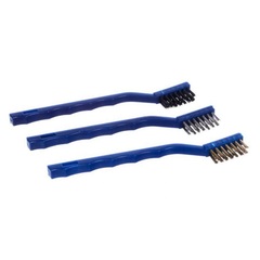 Набор кордщеток КОБАЛЬТ 180 мм (3 шт.), пластмассовая ручка (248-740)