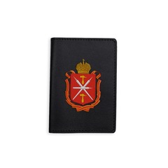 Обложка на паспорт "Герб Тульской области", черная