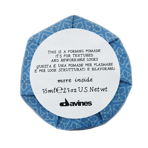 Davines MORE INSIDE: Моделирующая помада для текстурных и пластичных образов (Forming Pomade)