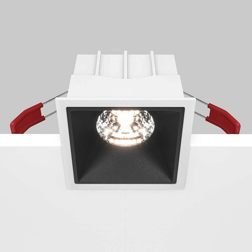 Встраиваемый светильник Maytoni Alfa LED DL043-01-15W4K-D-SQ-WB