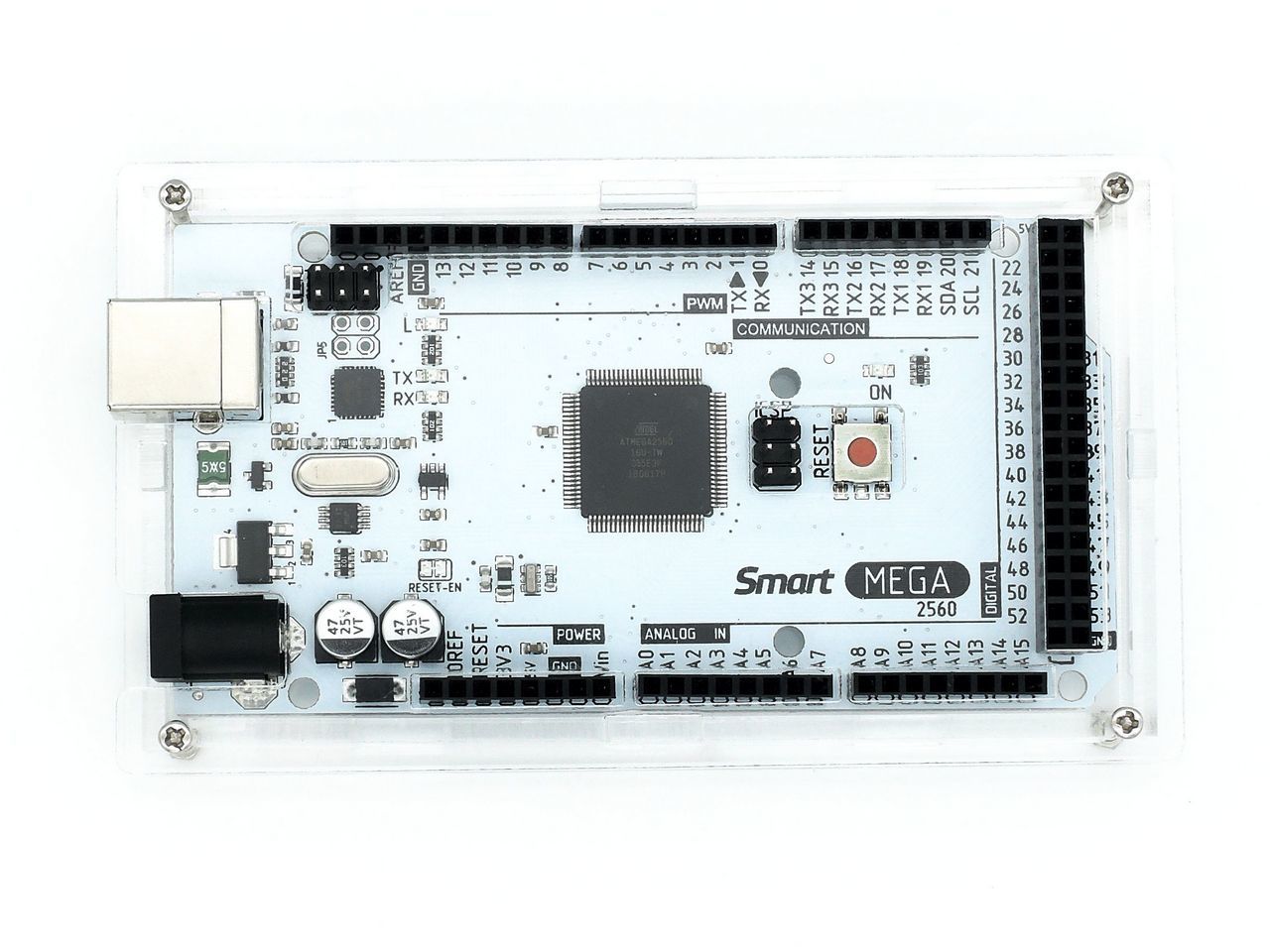 Корпус прозрачный для Arduino MEGA купить в интернет-магазине КомпактТул с доставкой по России