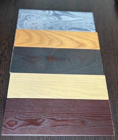 Подходит для обработки термодревесины, выкрасы разных цветов.