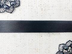 Лента атласная, ш. 2 см, чёрный