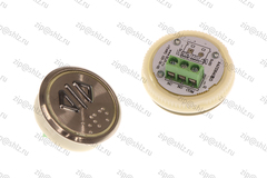 Кнопка (кнопочный модуль) EA2406S-OPN-NC "Открытие", круглая, Брайль