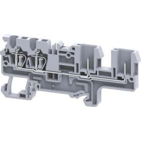 Клеммы 0,2-2,5mm2 /2 пружинных и 2 штекерных соединения