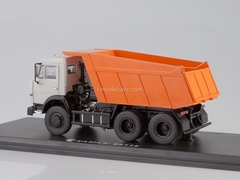 KAMAZ-65115 tipper white-orange 1:43 Start Scale Models (SSM)