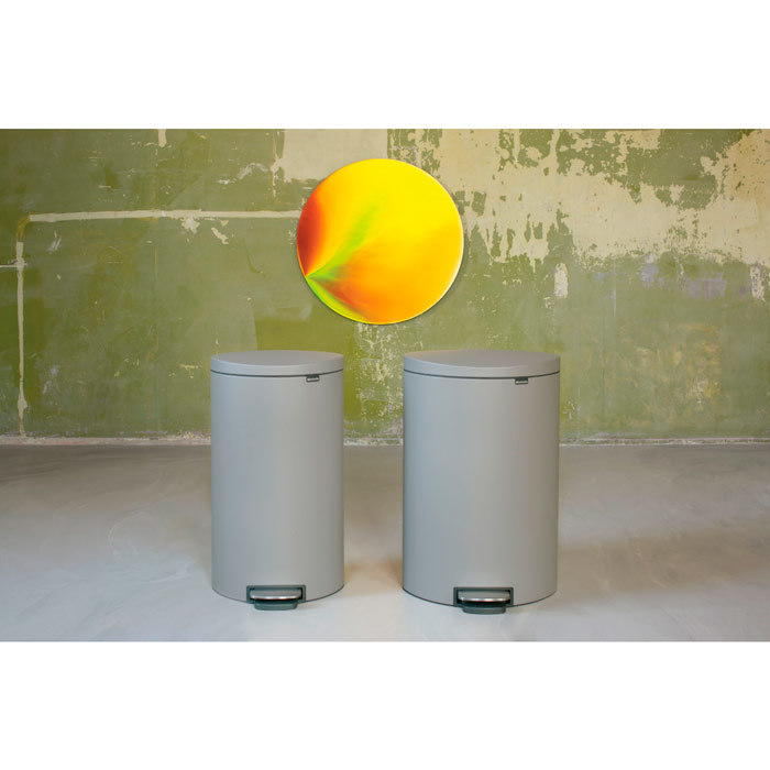 Мусорный бак FlatBack+ (30 л), Минерально-серый, арт. 119569 - фото 9