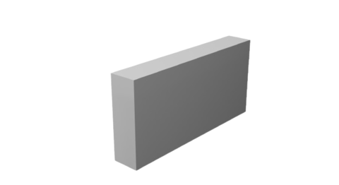 Газобетонный блок D600(625х100х300)