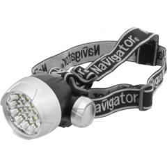 Фонарь Navigator 94 946 NPT-H01-3AAA налобн.4режима.25LED