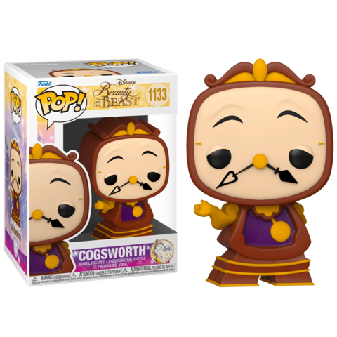 Funko POP! Disney. Beauty and the Beast: Cogsworth (1133)