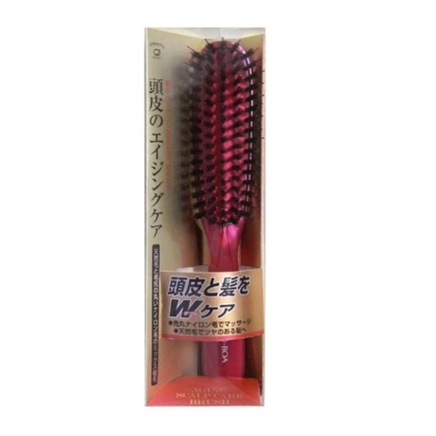 Ikemoto Aging scalp care brush Щётка антивозрастная для ухода за волосами и кожей головы