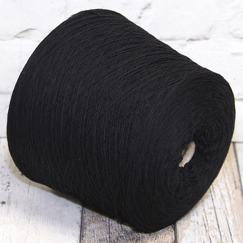 Кашемир LORO PIANA TWIST COARSEHAIR 3/13 черный