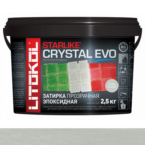 Затирка STARLIKE EVO S.700 2.5 кг