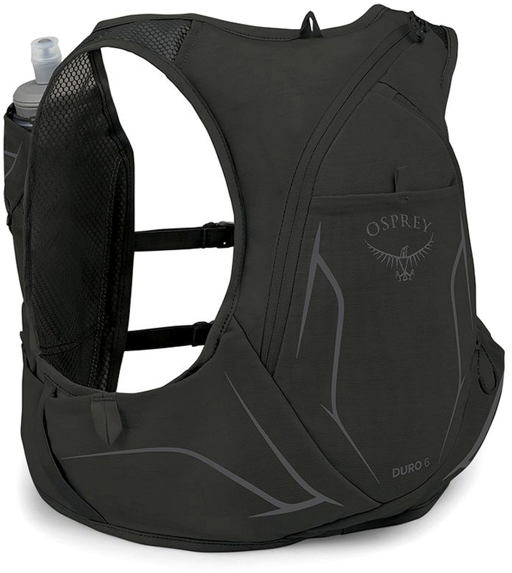 Рюкзак для бега Osprey Duro 6 w/Flasks Dark Charcoal Grey - купить по ...