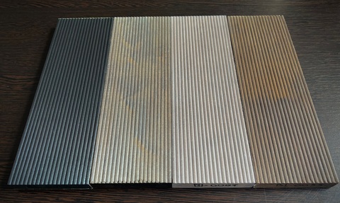 Подходит для обработки термодревесины, выкрасы разных цветов.