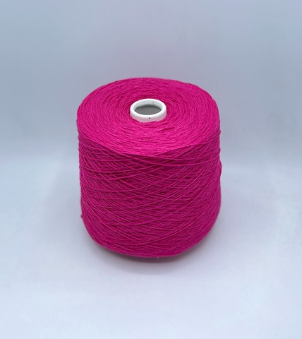 Luxury Selection by Ri.Go(пр.Италия), art-Silco ,360/100гр, 50%Шелк 50%Хлопок , цвет-Фуксия ,арт.29227