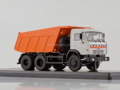 KAMAZ-65115 tipper white-orange 1:43 Start Scale Models (SSM)