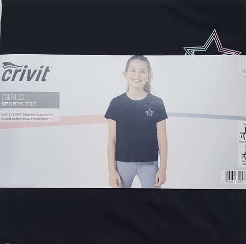 Футболка для девочки Crivit