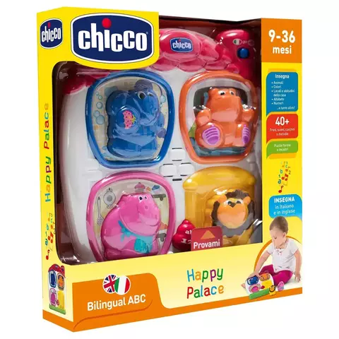 Chicco развивающая игрушка Домик с животными