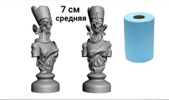 Силиконовый молд Шахматная фигура № 1 