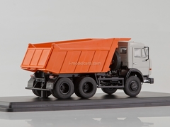 KAMAZ-65115 tipper white-orange 1:43 Start Scale Models (SSM)