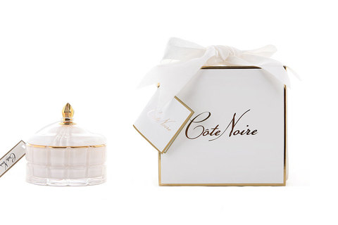 Свеча ароматическая 185г Cote Noire White Art Deco