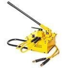 Насос ручной гидравлический НРГ 700-14.0-1 (700бар, 14.0л), двухступенчатый, одностороннего действия (с одним РВД 1.5м)