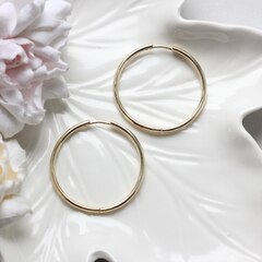 Швензы кольца позолота, 40 мм Ш317