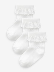 Носки для малышей Next 563-308, 3 шт., Белый